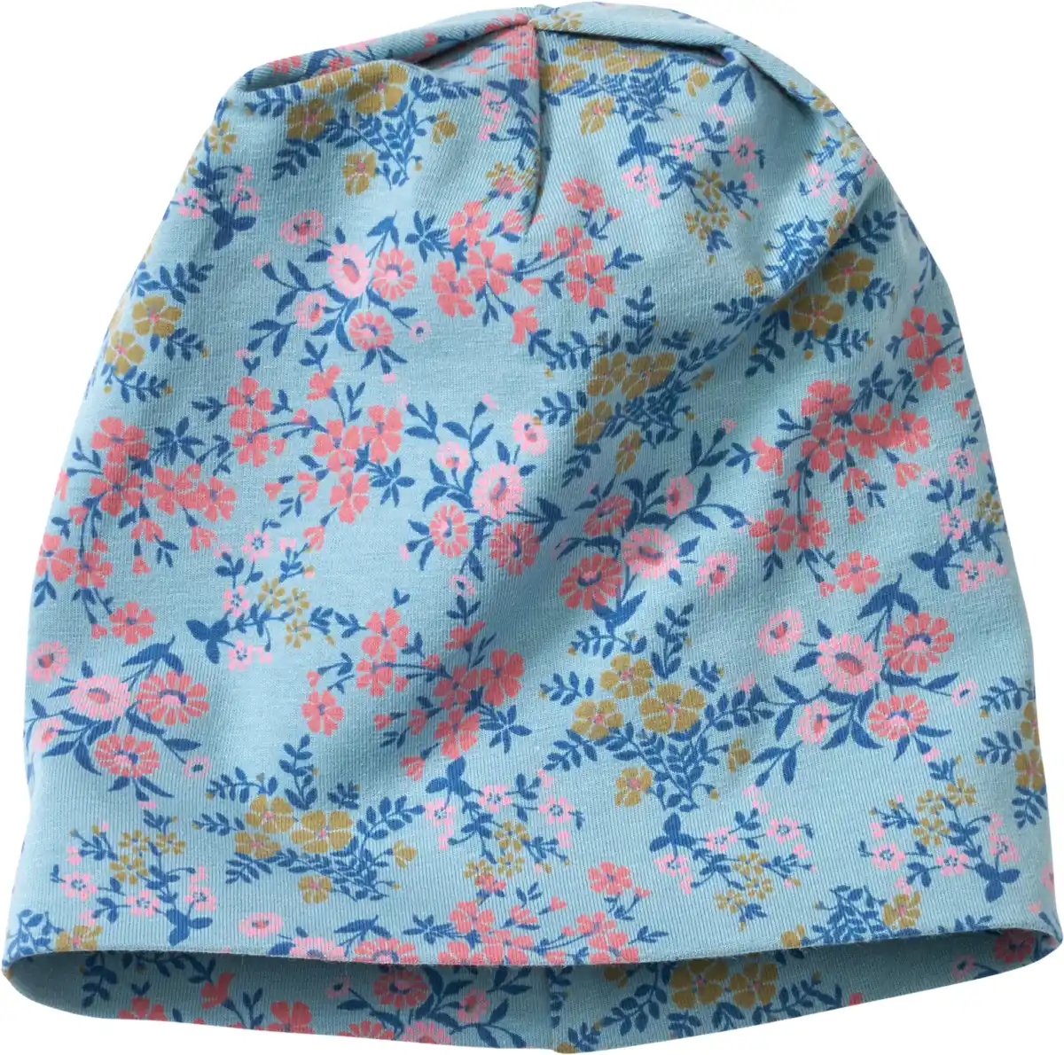 Bild 1 von ALANA Mütze Pro Climate mit Blumen-Muster, blau, Gr. 48/49