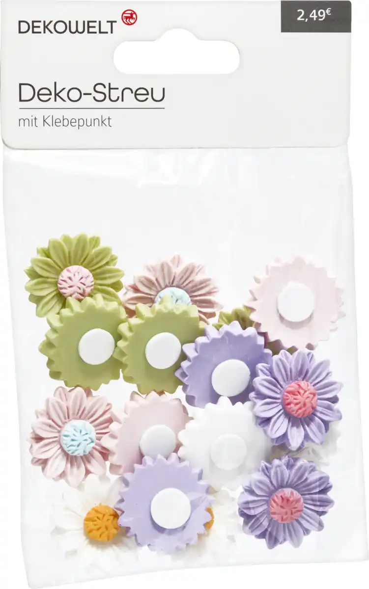 Bild 1 von DEKOWELT Blumen Streu/ Klammern