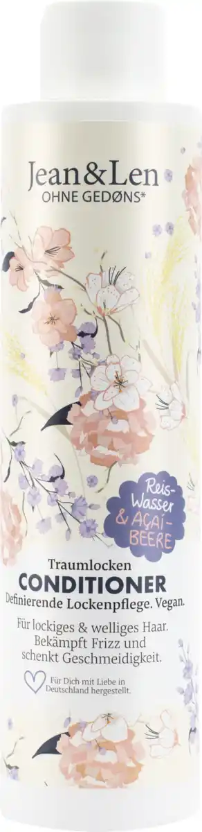 Bild 1 von Jean&Len Conditioner Traumlocken Reiswasser & Acai, 300 ml