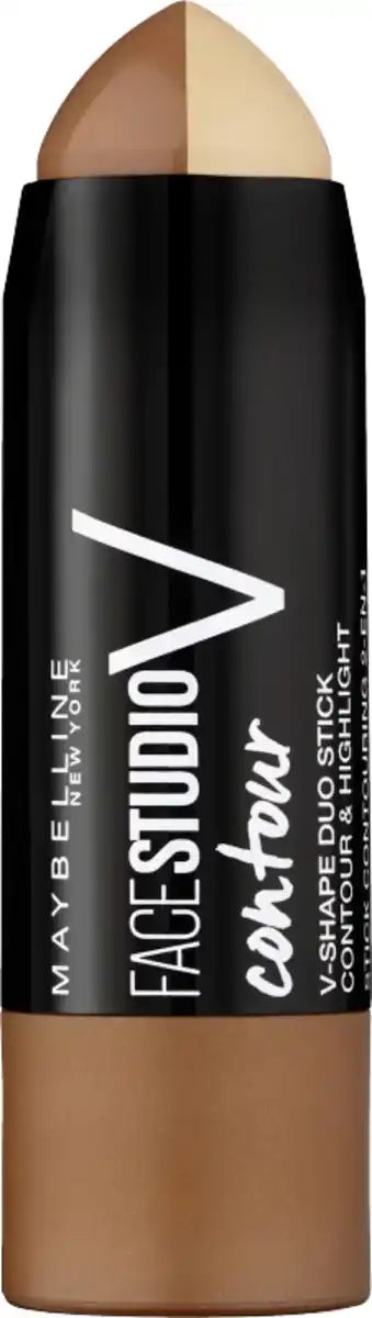 Bild 2 von Maybelline New York Face Studio Contouring Duo-Stick V-Shape Medium, 7 g