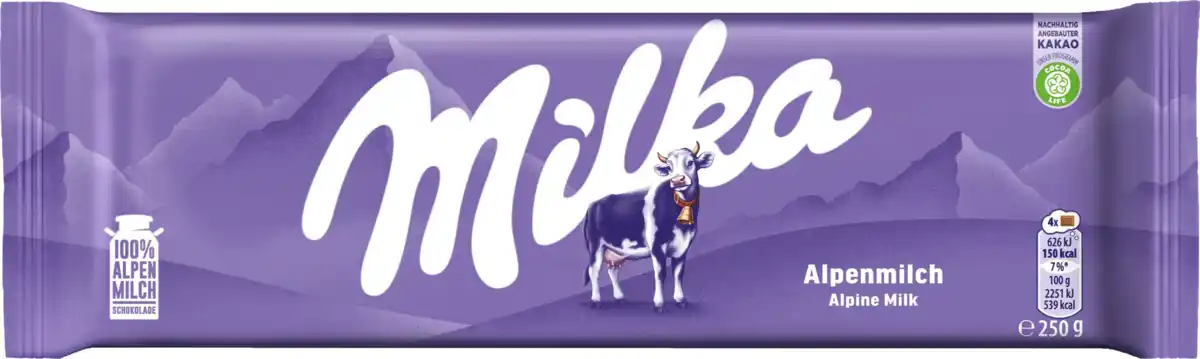Bild 1 von Milka Alpenmilch Schokolade, 250 g