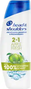 head & shoulders Anti-Schuppen Shampoo & Pflegespülung 2in1 Apple Fresh, 250 ml