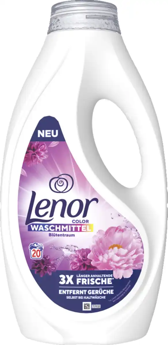 Bild 1 von Lenor Colorwaschmittel Flüssig Amethyst Blütentraum 20 WL