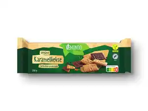 Vemondo Vegane Karamellkekse Zartbitterschokolade,  200 g