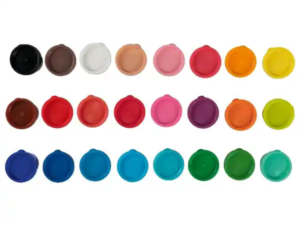 Bild 4 von Playtive Knetdosen, 24-teilig / Knet-Set, 12-teilig