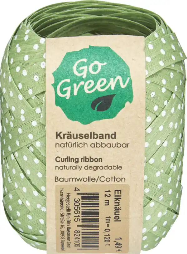Bild 4 von DEKOWELT GO Green Eiknäuel XXL grü/ros/bl 10MM/12, 12 m