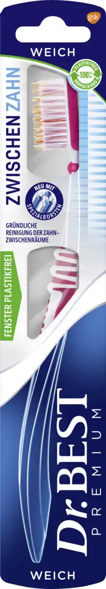 Bild 1 von Dr.BEST Zwischenzahn Zahnbürste weich