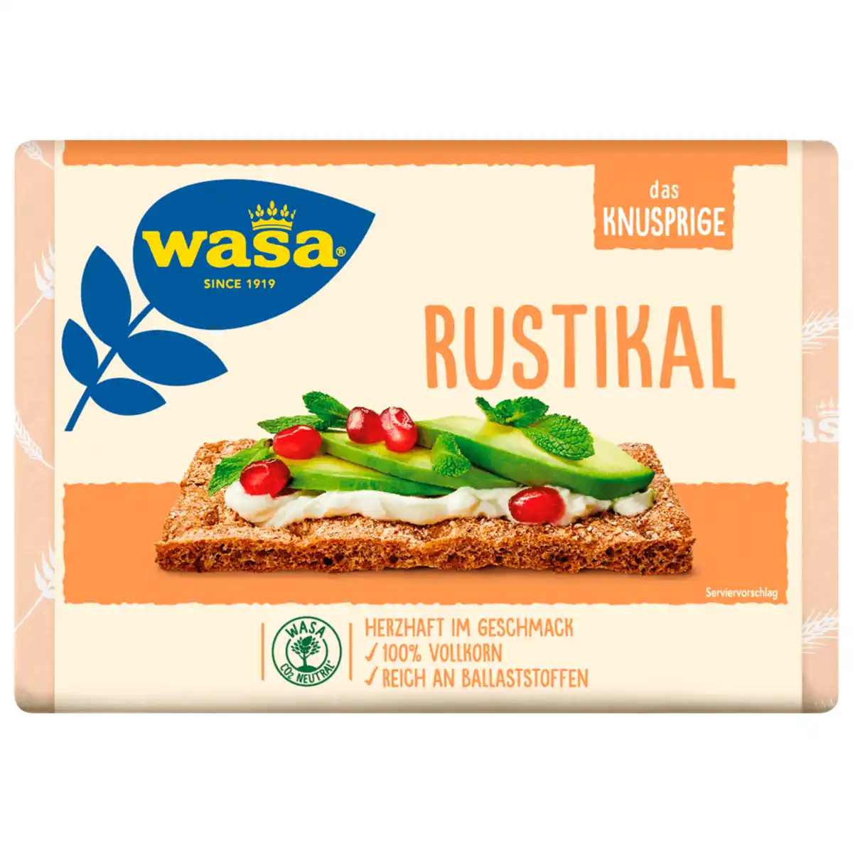 Bild 1 von Wasa Knäckebrot Rustikal 275g