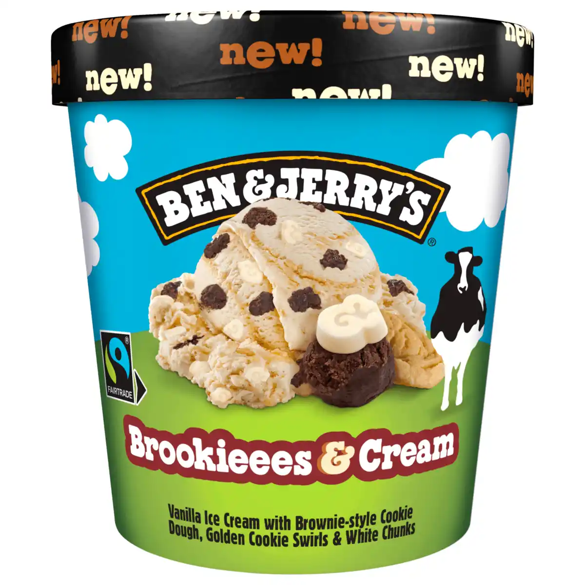 Bild 1 von Ben & Jerry's Eis Brookieees & Cream 465ml