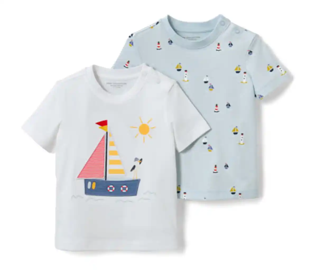 Bild 1 von 2 Kinder-T-Shirts mit Applikation, maritim