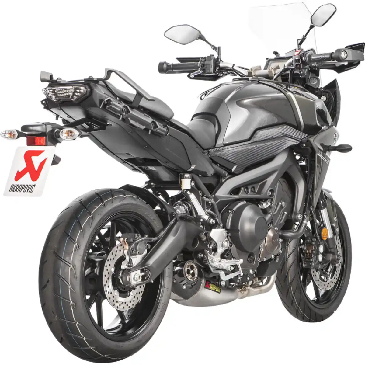 Bild 3 von Akrapovic Auspuff Komplettanlage 3-1 oK Titan für MT-09 /Tracer/XSR 90