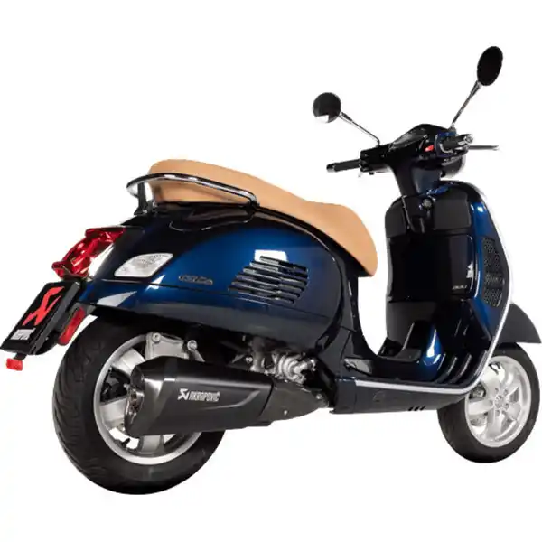Bild 2 von Akrapovic Auspuff Slip-On schwarz für Vespa GTS 300 2021-