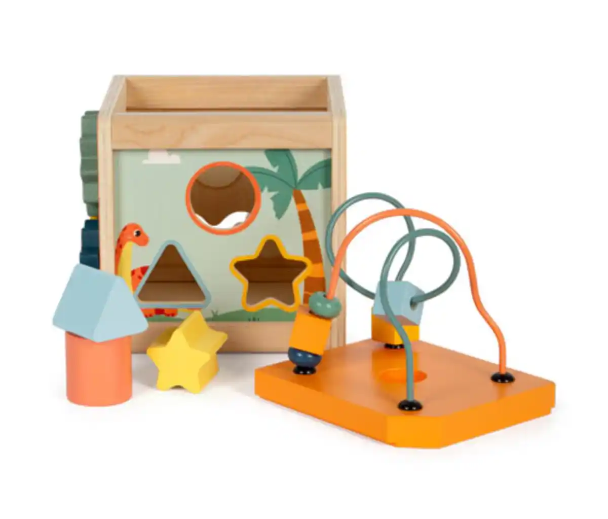 Bild 1 von small foot Motorikwürfel »Dino«