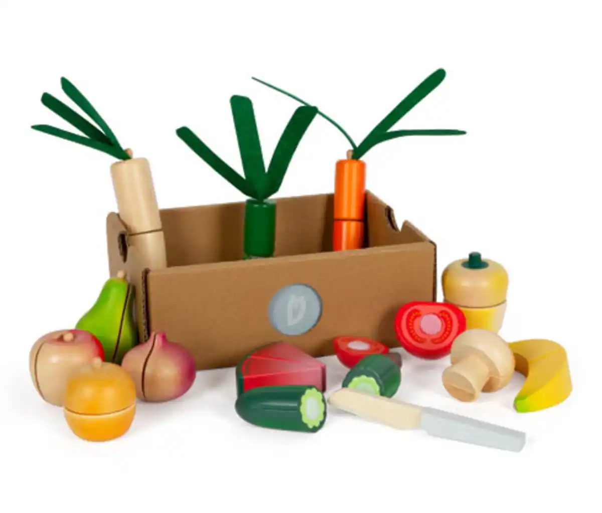 Bild 1 von small foot Schneide-Set Obst und Gemüse »fresh«