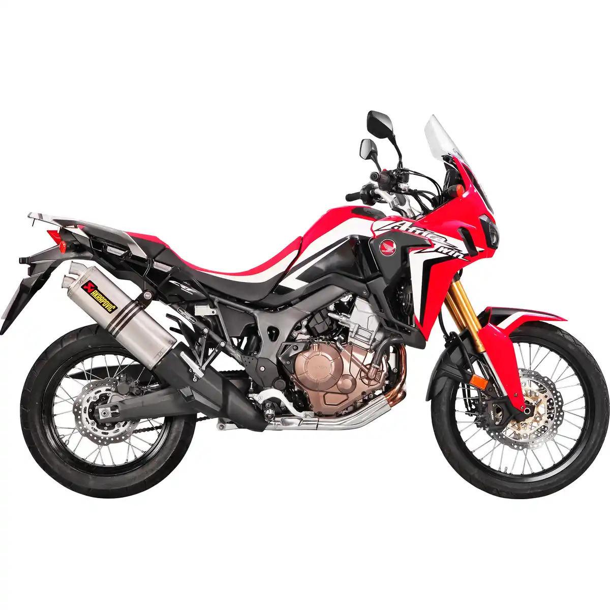 Bild 3 von Akrapovic Auspuff Slip-On Titan für CRF 1000 Africa Twin/Adv 2018-2019