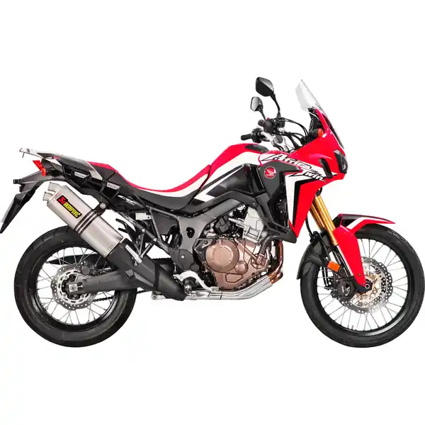 Bild 3 von Akrapovic Auspuff Slip-On Titan für CRF 1000 Africa Twin/Adv 2018-2019