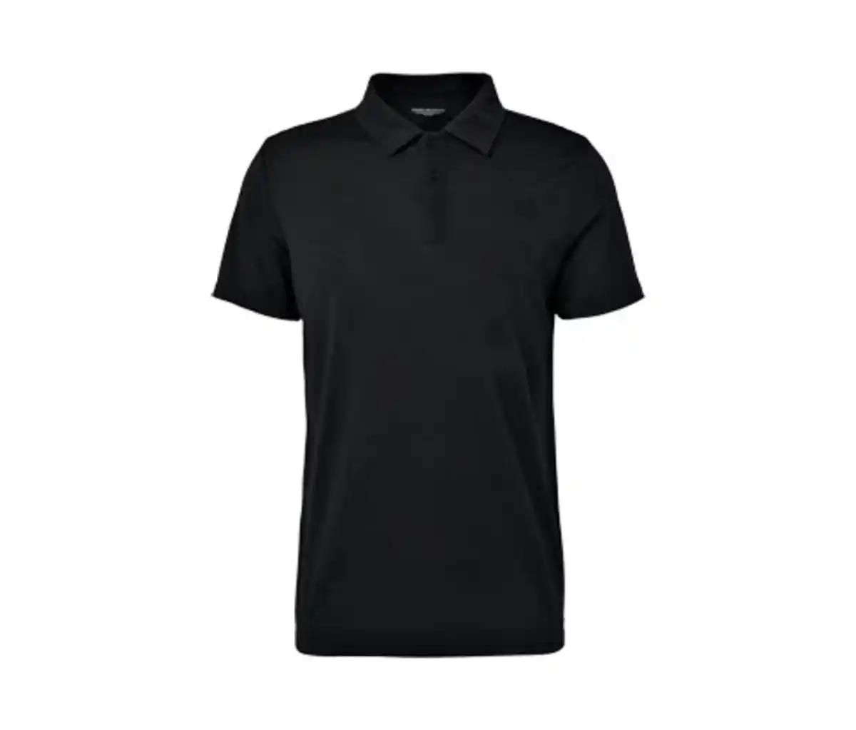 Bild 1 von Poloshirt mit Merinowolle, schwarz