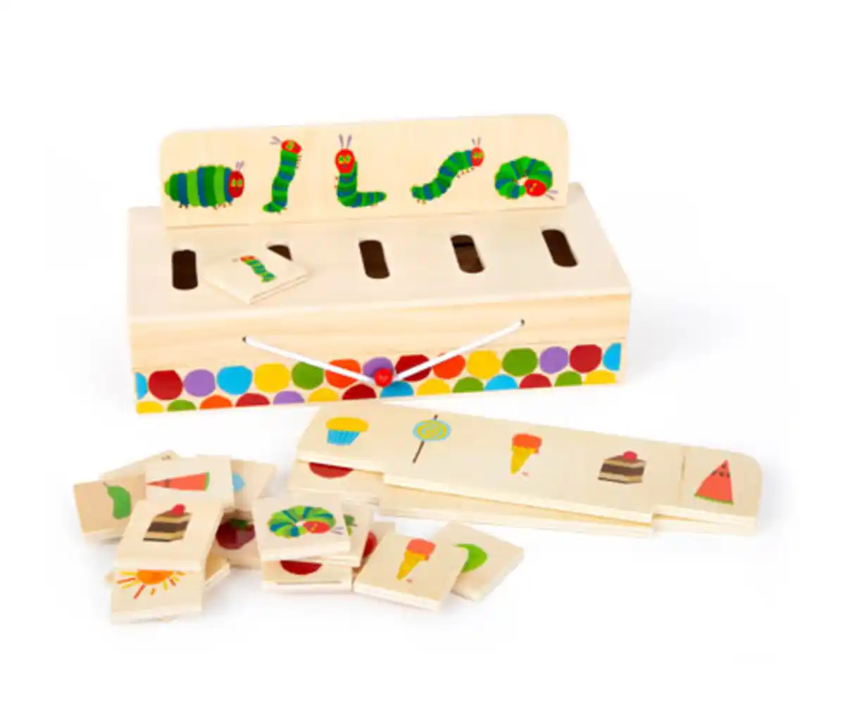 Bild 1 von small foot Bildersortierbox »Raupe Nimmersatt«