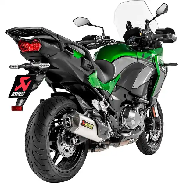 Bild 3 von Akrapovic Auspuff Slip-On Titan für Kawasaki KLZ 1000 Versys 2019-