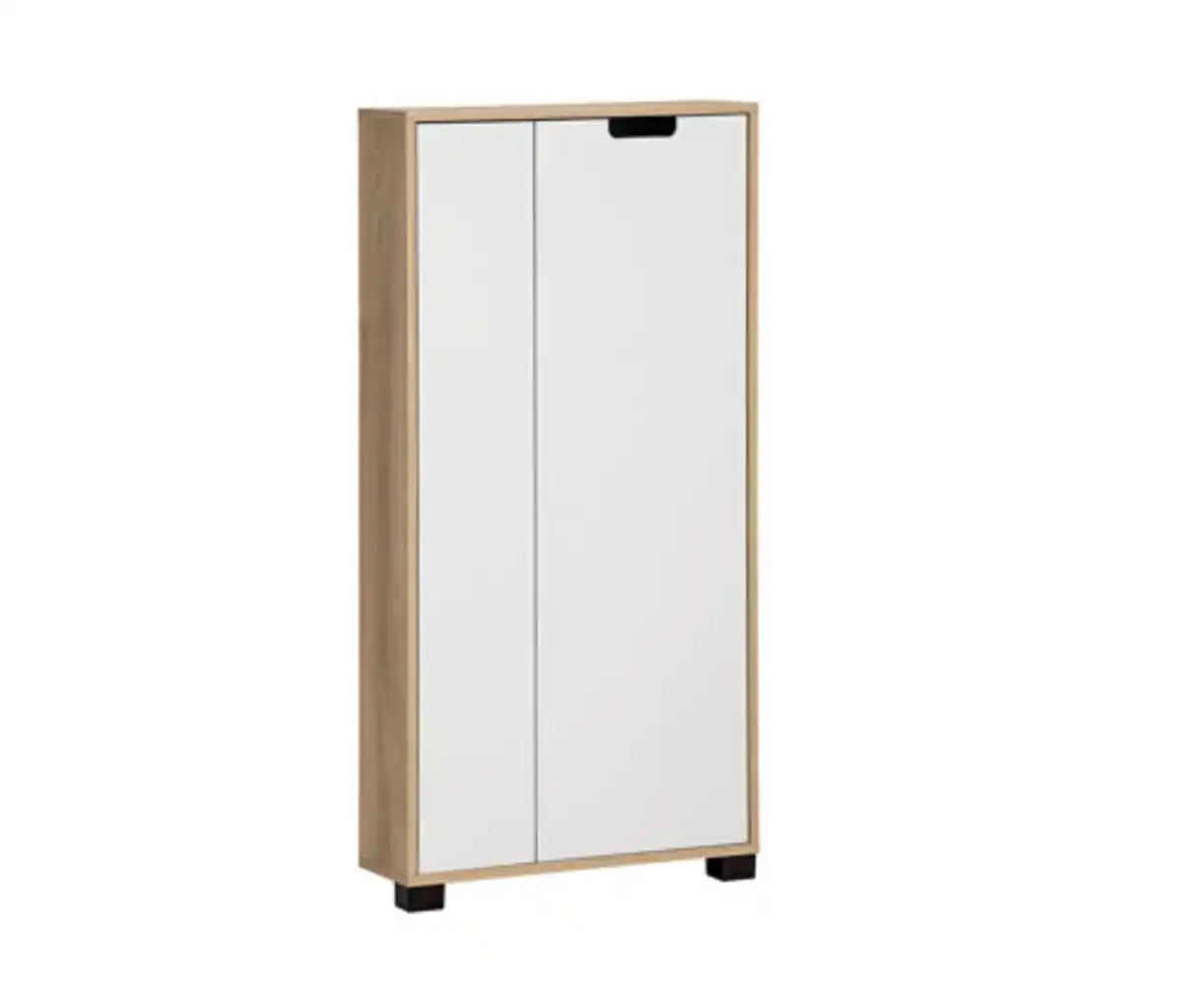 Bild 1 von Highboard »Emmik«, weißeiche-matt-weiß