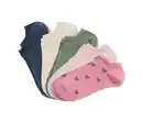 Bild 1 von 5 Paar Sneakersocken, mehrfarbig
