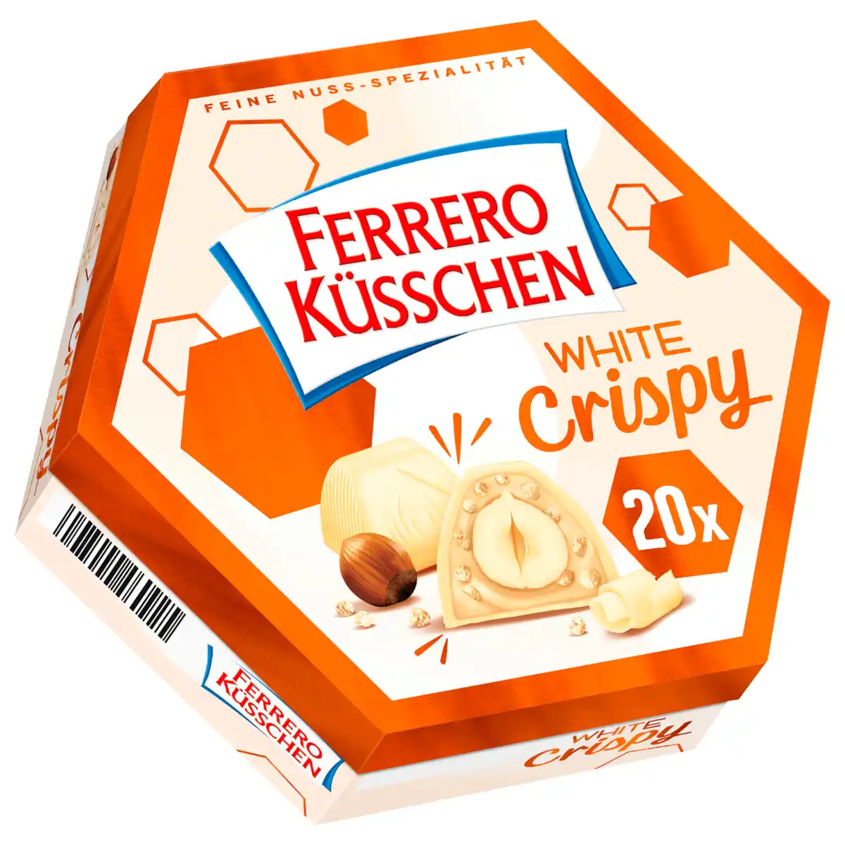 Bild 1 von Ferrero Küsschen White Crispy Pralinen 172g