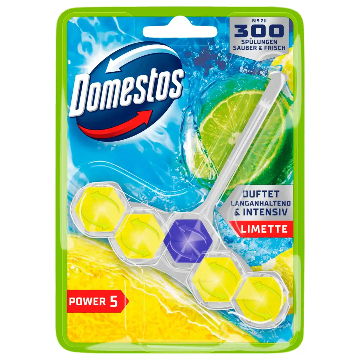 Bild 1 von Domestos WC-Stein Power 5 Limette 50g
