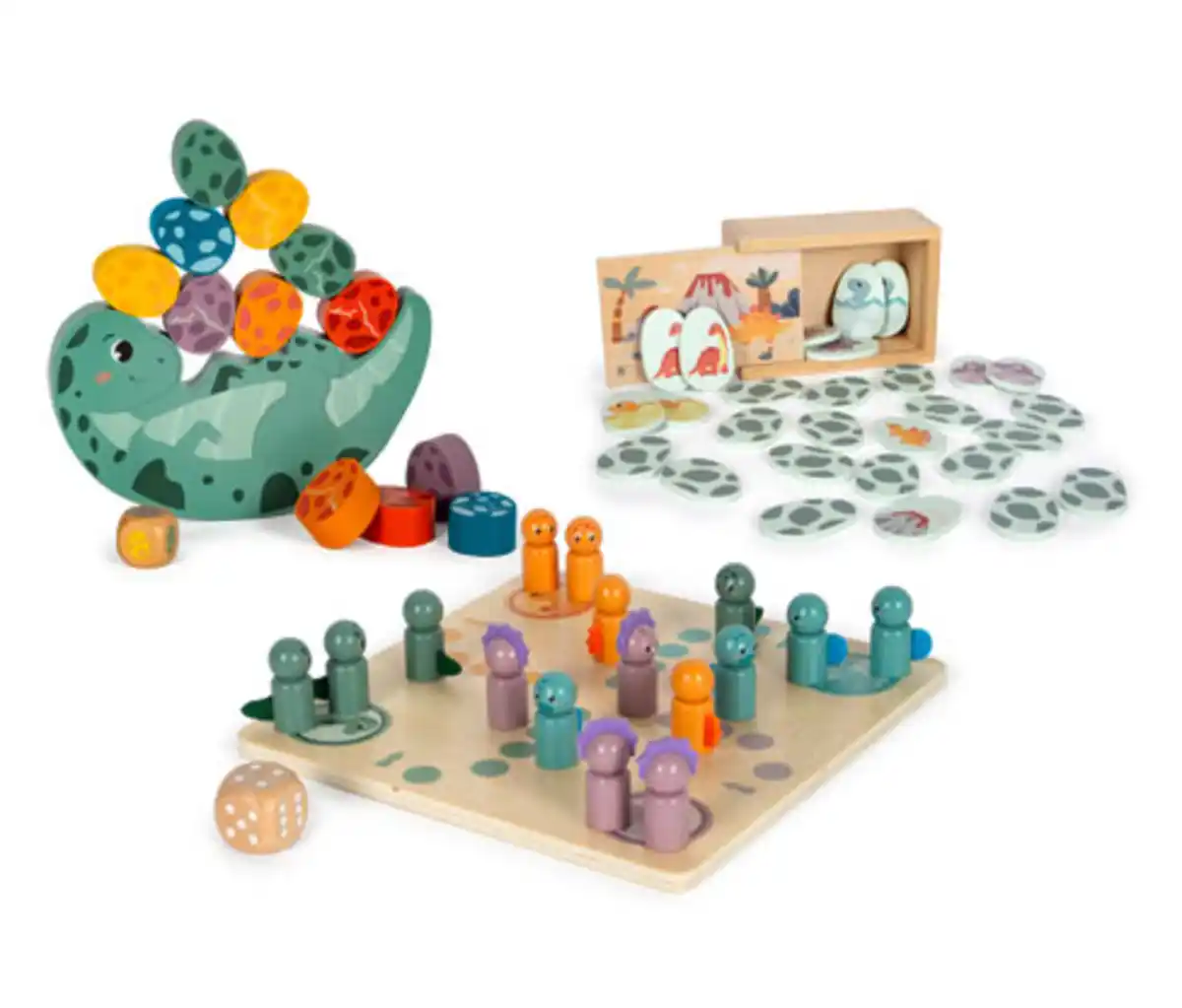 Bild 1 von small foot Spiele-Set »Dino«