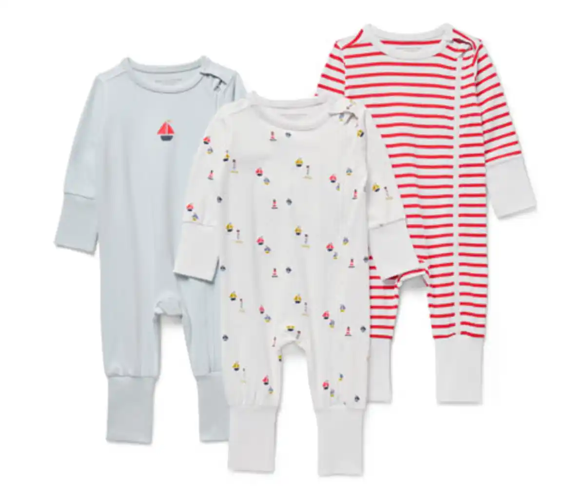 Bild 1 von 3 Baby-Pyjamas, maritim