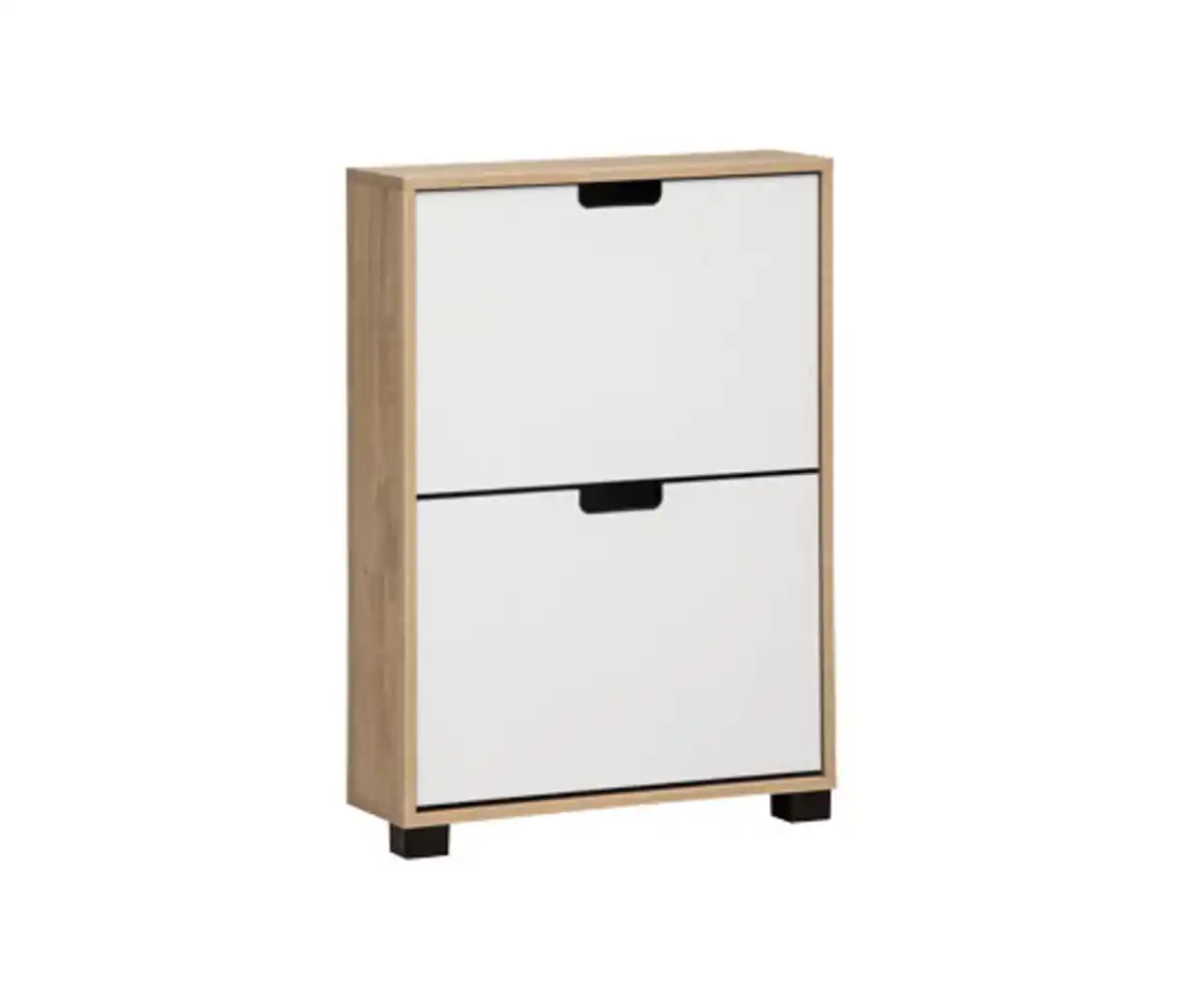 Bild 1 von Schuhschrank »Emmik«, weißeiche-matt-weiß, klein