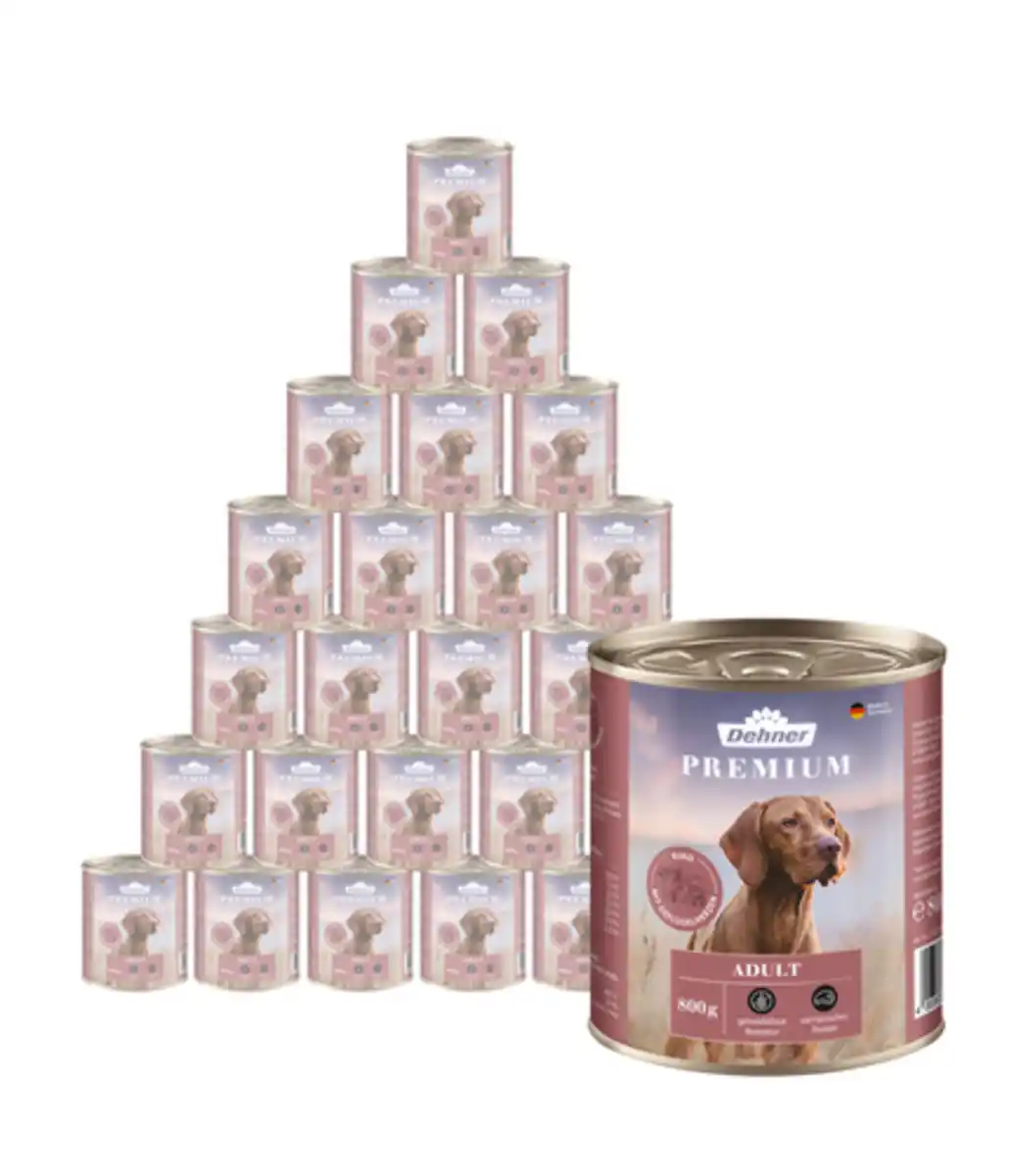 Bild 1 von Dehner Premium Nassfutter für Hunde Adult