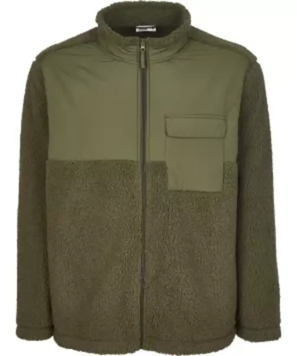 Bild 1 von Teddyfleecejacke, Khaki