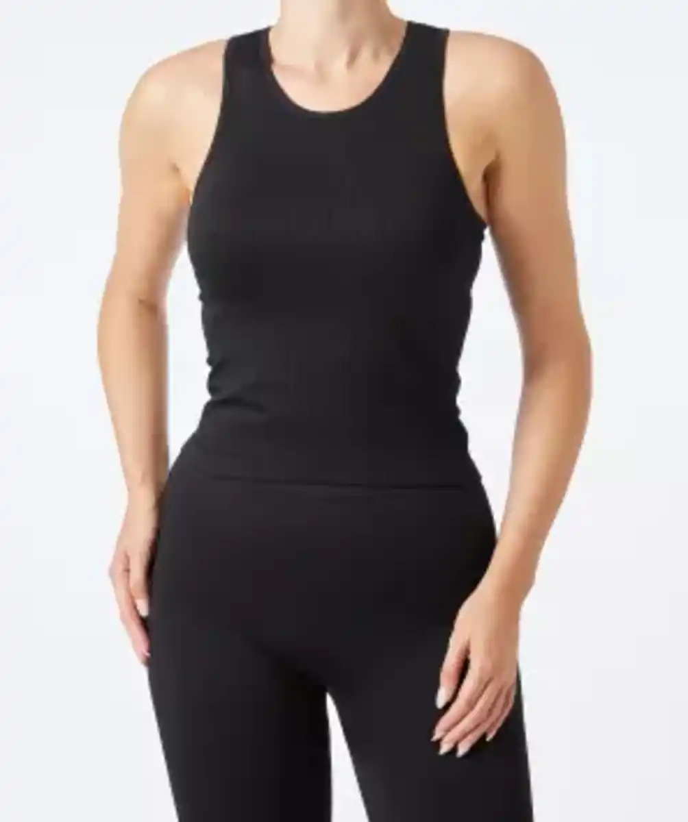 Bild 1 von Sport-Top cropped, schwarz