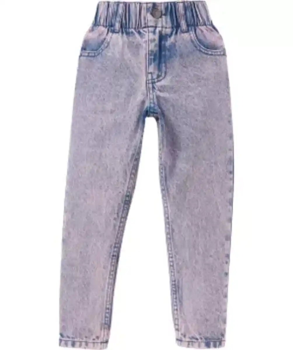 Bild 1 von Jeanshose High-waist, rosa/blau