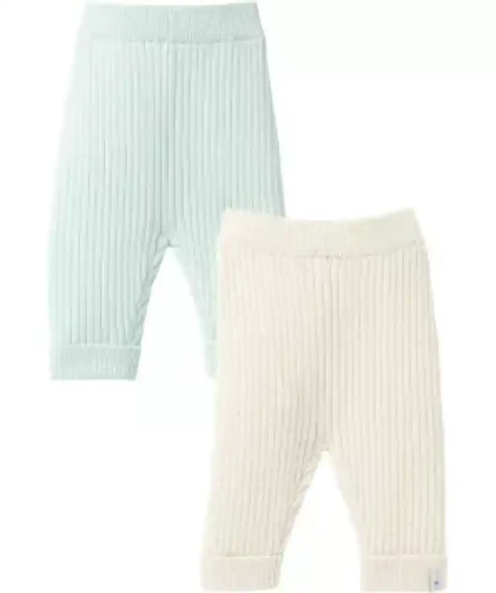 Bild 1 von Newborn Strickhosen, mintgrün