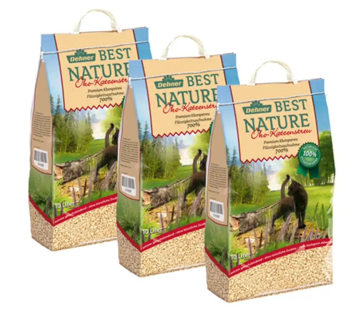 Bild 1 von Dehner Best Nature Öko-Katzenstreu