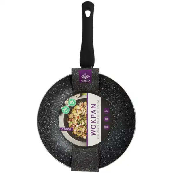 Bild 2 von Granite Stone Wok-Pfanne