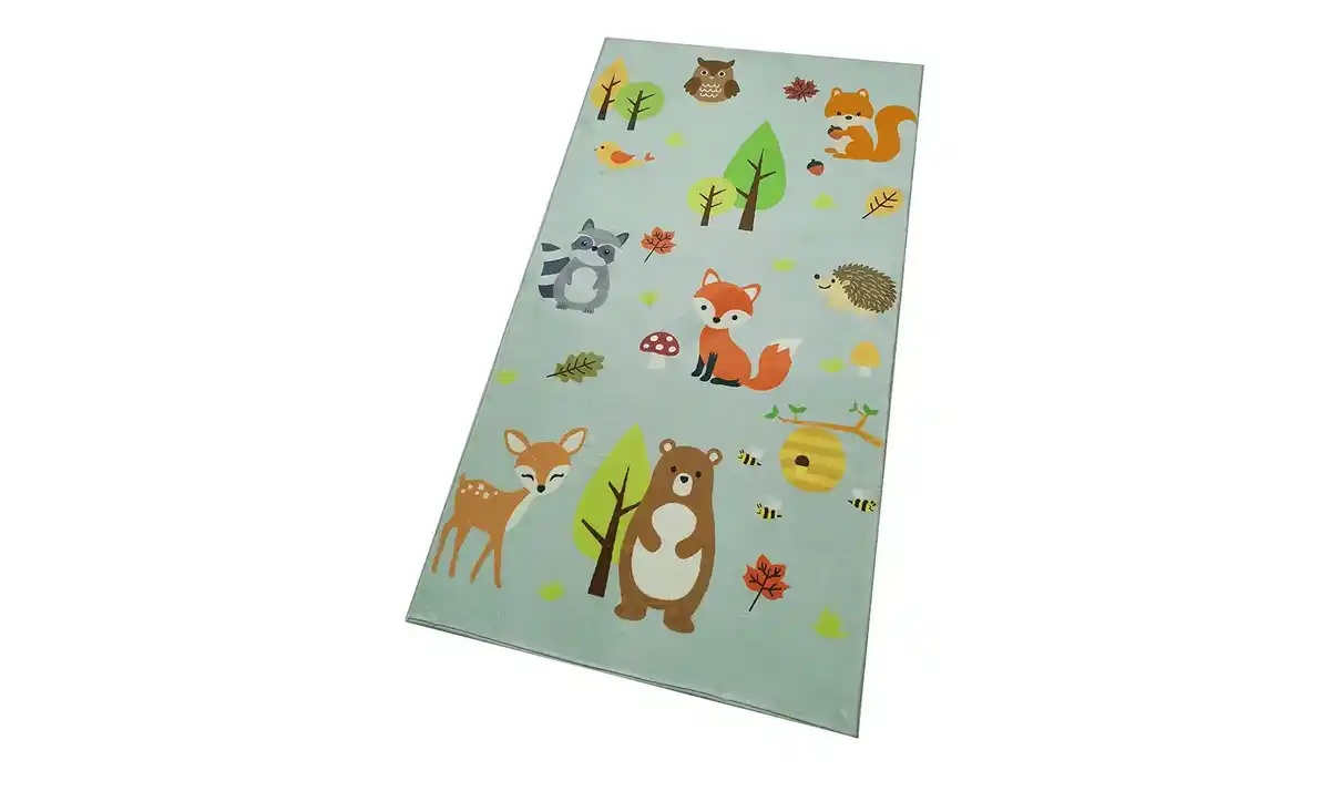 Bild 3 von KJUT Kurzflorteppich Waldtiere