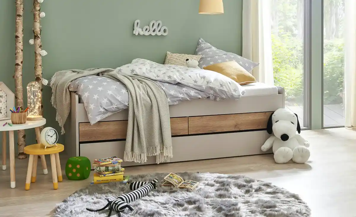 Bild 1 von Duobett mit Stauraum Grow Up