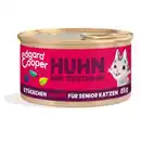 Bild 1 von Edgard & Cooper Nassfutter Katze Senior Stückchen in Soße Truthahn & Huhn 18x85 g