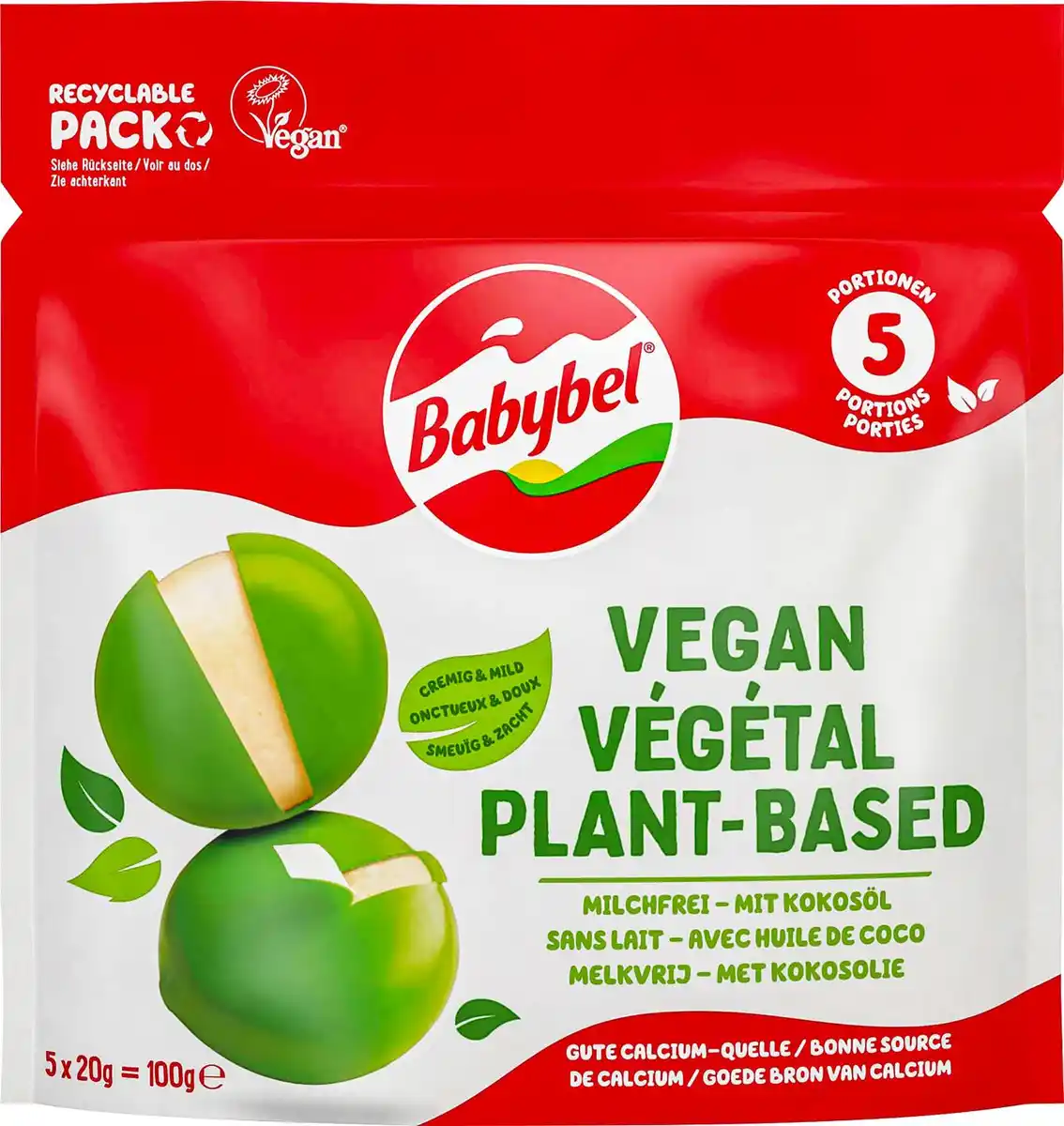 Bild 1 von BABYBEL Vegan, 5 St. = 100-g-Packg.