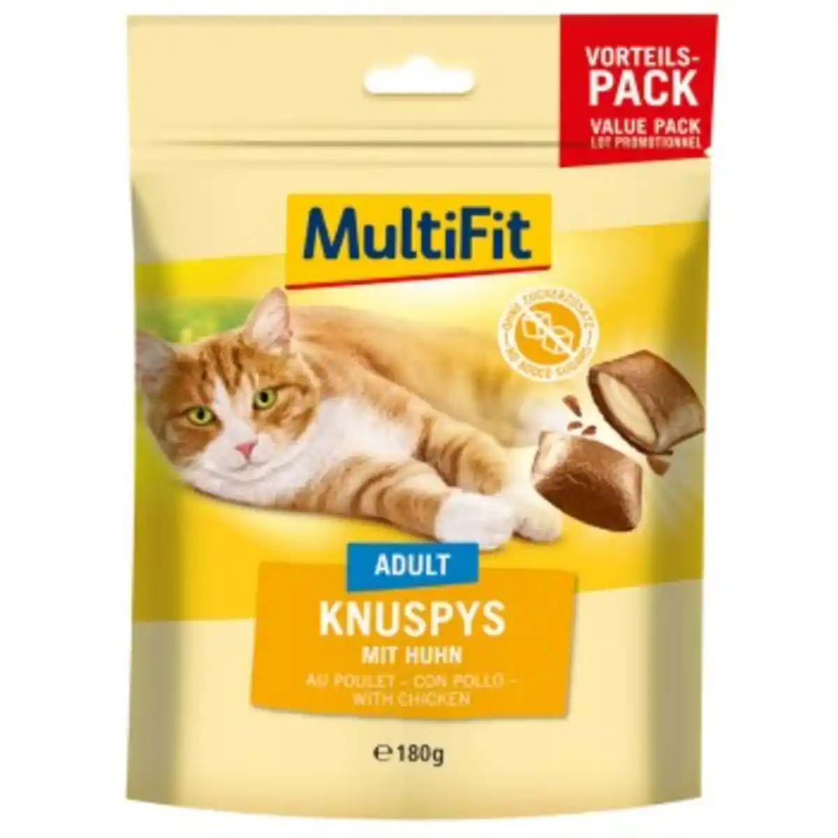 Bild 1 von MultiFit Knuspy mit Huhn 180 g