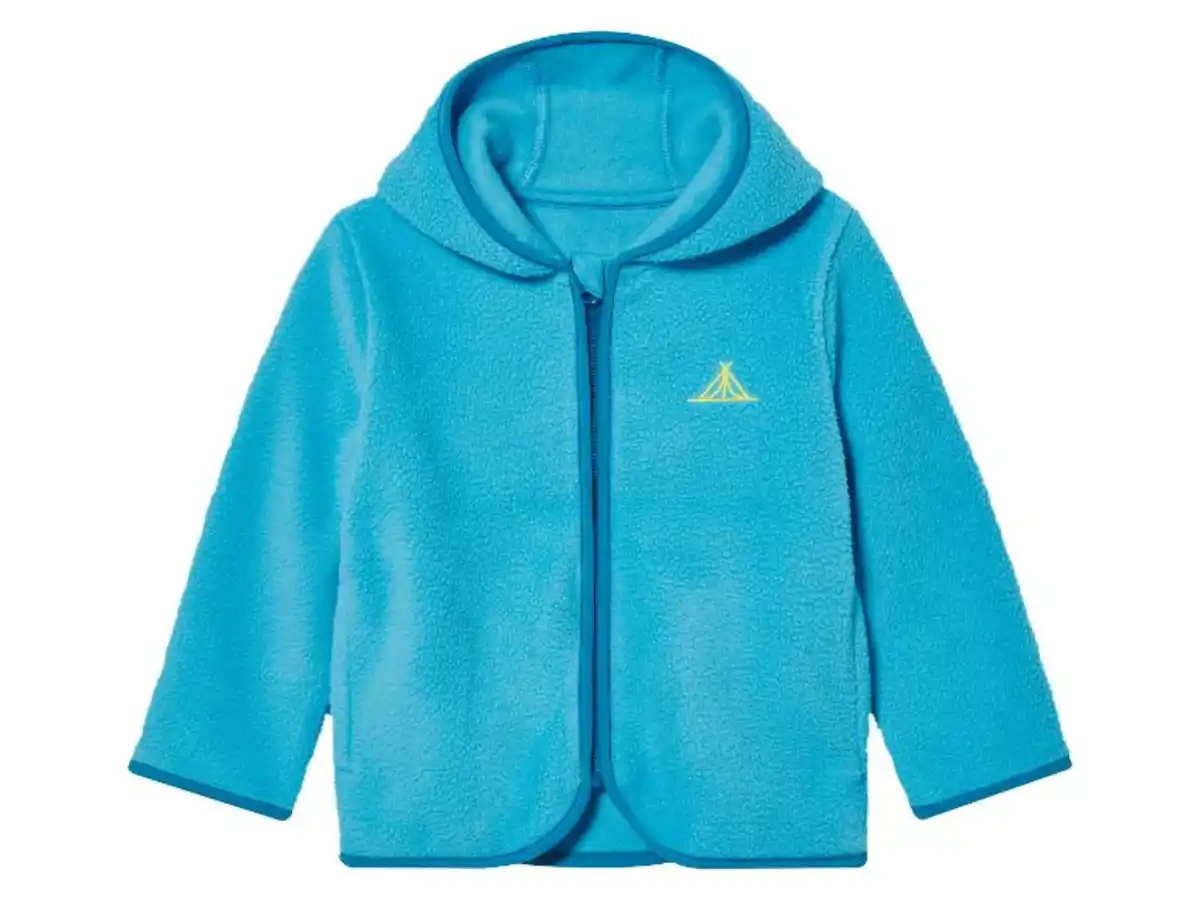 Bild 2 von lupilu® Kleinkinder Fleecejacke mit Kapuze