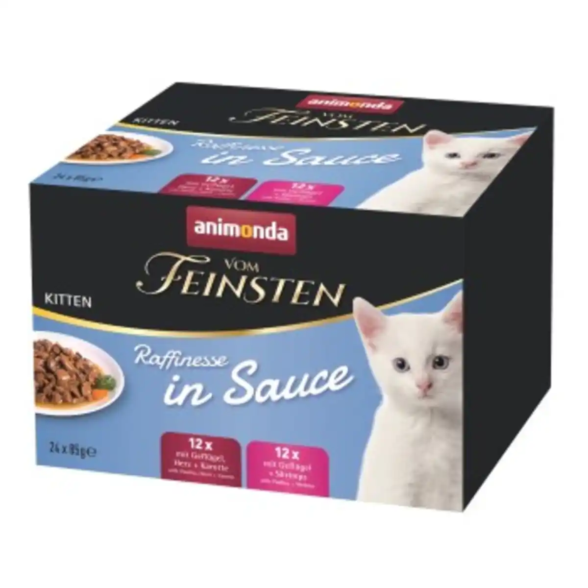 Bild 1 von animonda Vom Feinsten Kitten Raffinesse in Sauce Mixpack 24x85 g