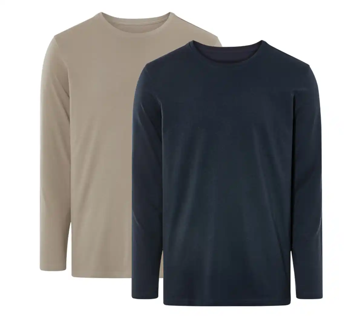 Bild 1 von TOWNLAND® Herren-Langarmshirts, 2-St.-Packg.