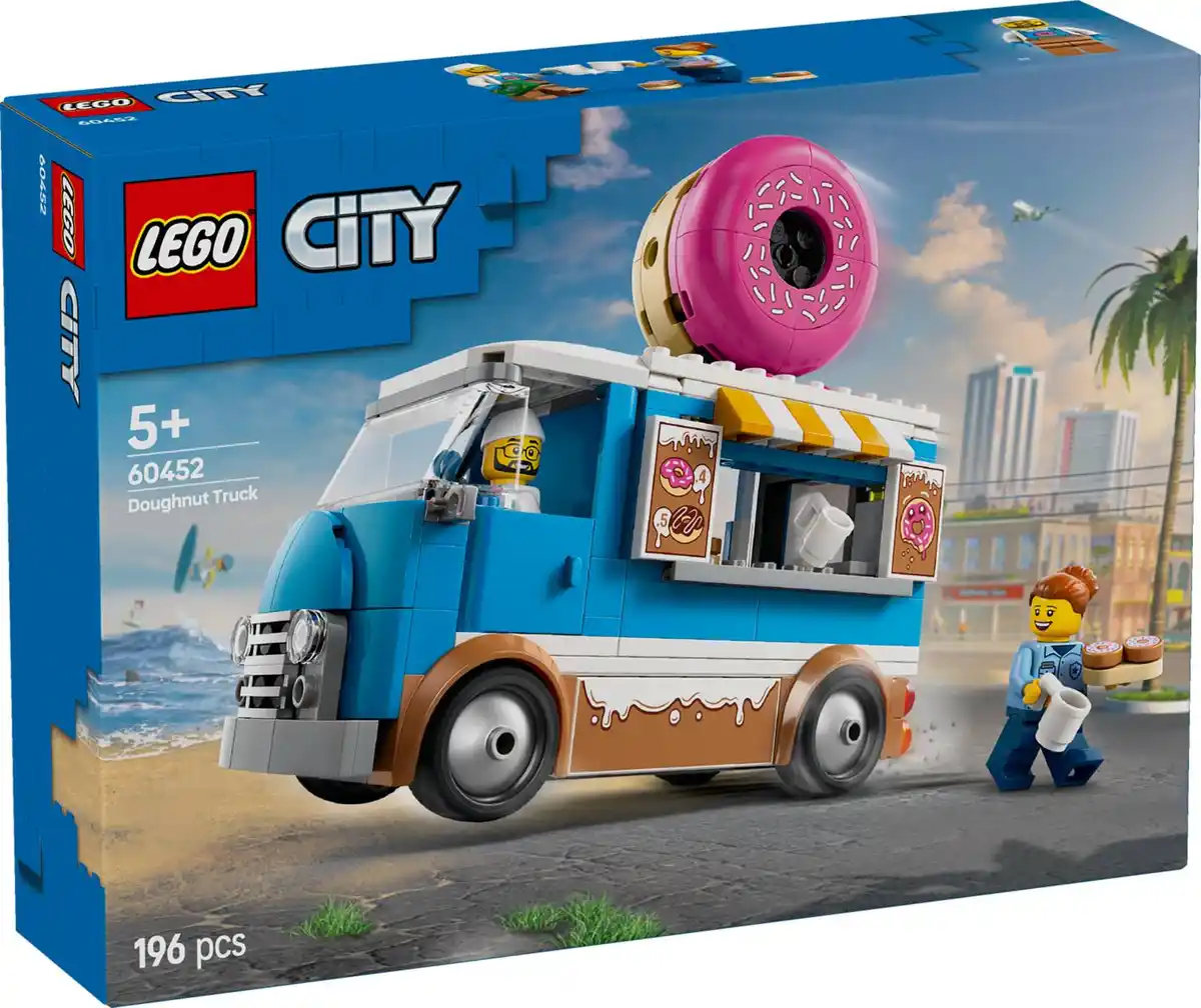 Bild 1 von LEGO CITY »Donut-Truck« Bau- und Spielset 60452, 196-teilig