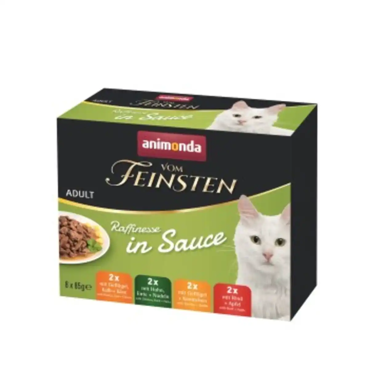 Bild 1 von animonda Vom Feinsten Adult Raffinesse in Sauce Mixpack 8x85 g