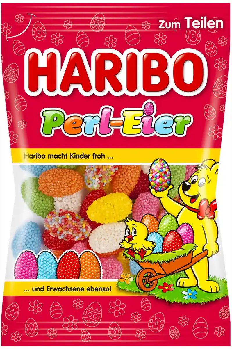 Bild 1 von HARIBO Perl-Eier, 200-g-Packg.