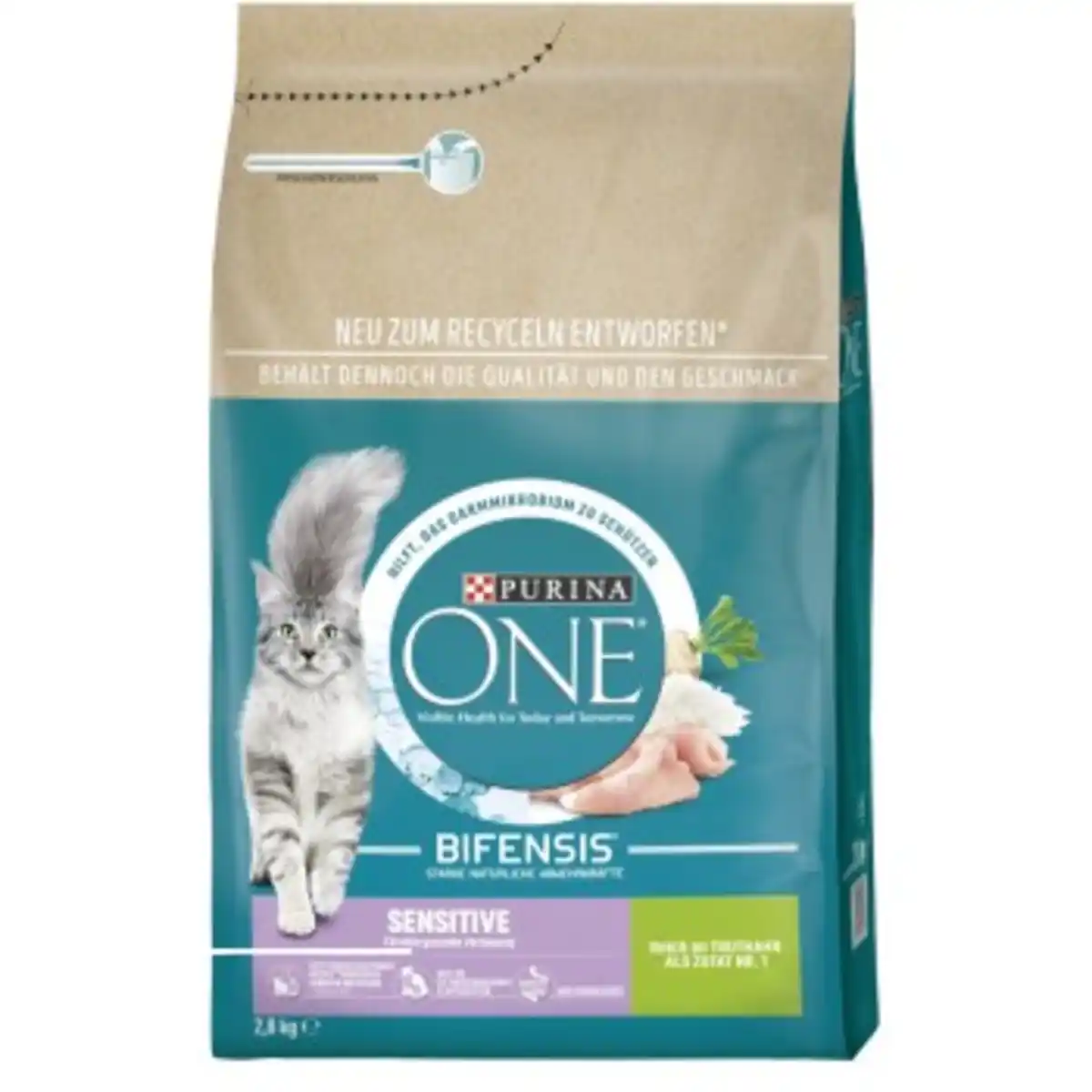 Bild 1 von Purina ONE BIFENSIS Sensitive Truthahn und Reis 2,8 kg
