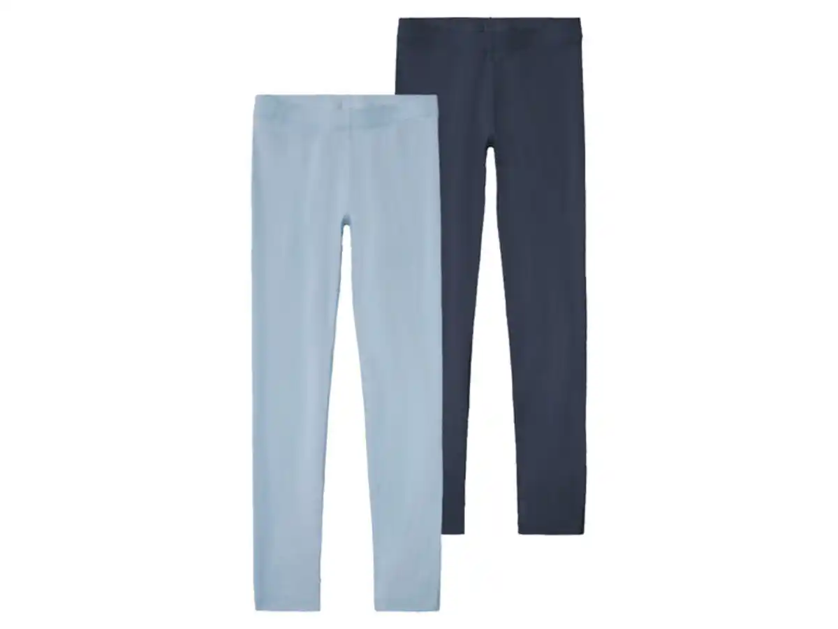 Bild 2 von pepperts!® Kinder Mädchen Leggings, 2 Stück, hoher Baumwollanteil